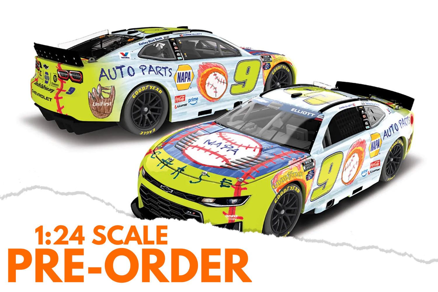 2026 Chase Elliott 1:24 NAPA / Children's Healthcare of Atlanta NASCAR Diecast