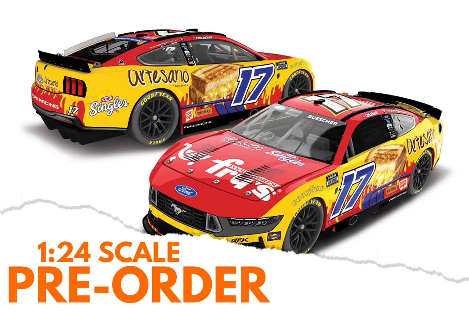 2026 Chris Buescher 1:24 Fry’s / Artesano / Kraft Diecast