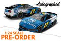 2026 Chris Buescher 1:24 Fifth Third Bank Throwback AUTOGRAPHED Diecast