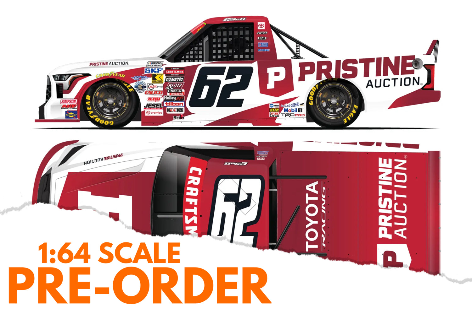 2026 Christopher Bell 1:64 Pristine Auction NASCAR Diecast