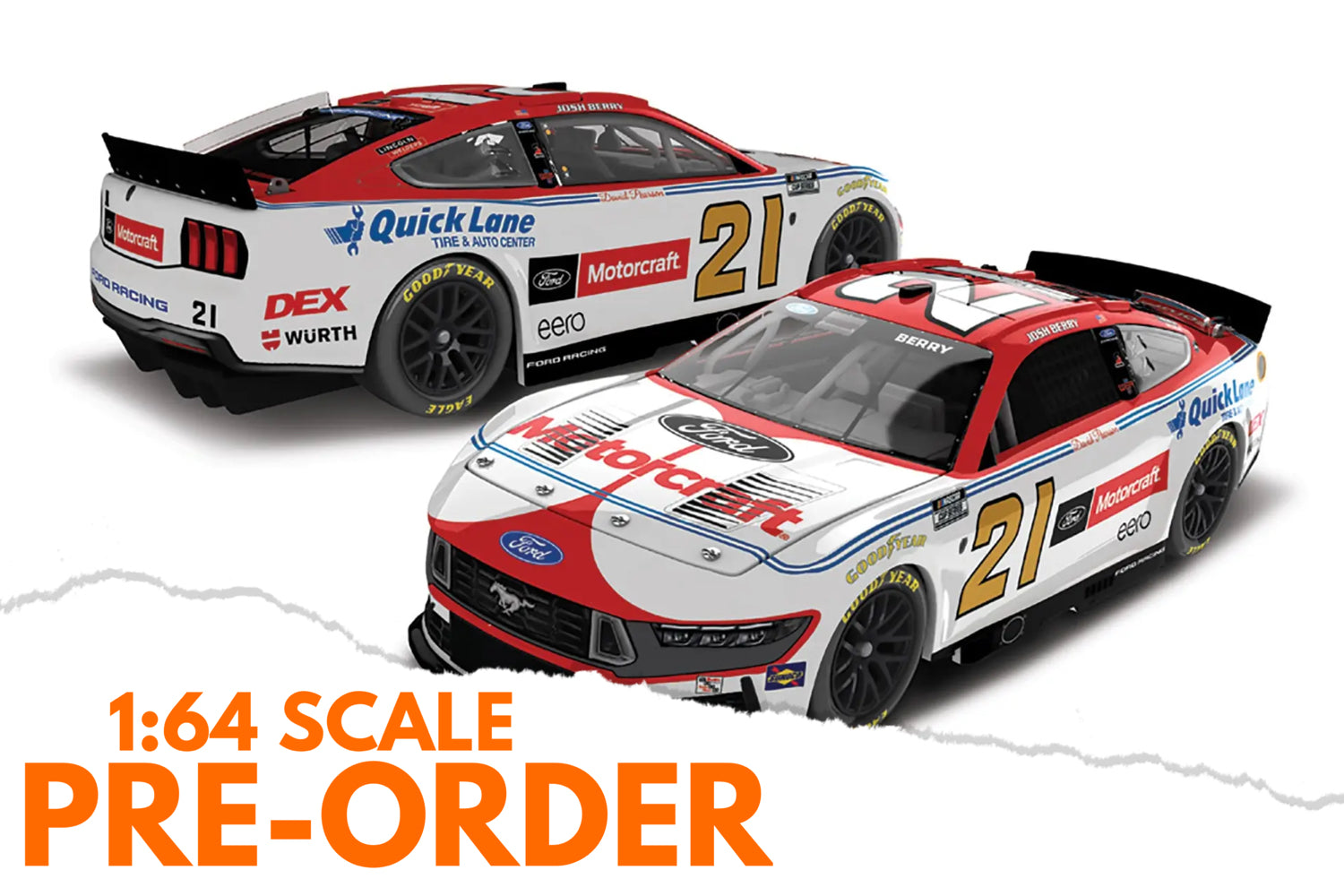 2026 Josh Berry 1:64 Motorcraft / 1976 50th Anniversary Diecast