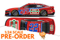 2026 Joey Logano 1:24 Hunt Brothers Pizza Red LIQUID COLOR NASCAR Diecast