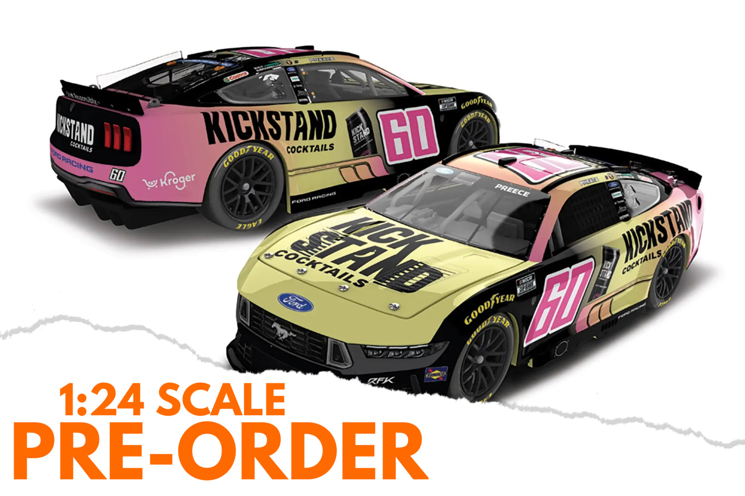 2026 Ryan Preece 1:24 Kickstand Cocktails Diecast