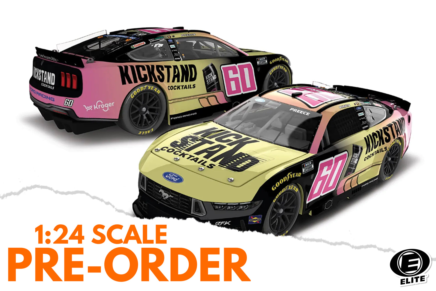 2026 Ryan Preece 1:24 Kickstand Cocktails ELITE Diecast