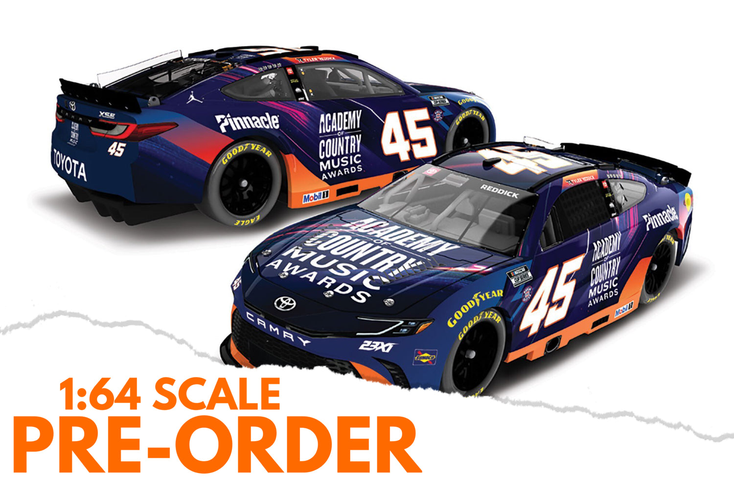 2026 Tyler Reddick 1:64 Academy of Country Music Awards NASCAR Diecast