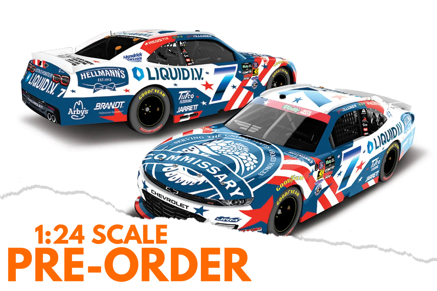 2026 Justin Allgaier 1:24 Hellman’s / Liquid I.V. DeCa Diecast