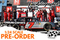 2026 Justin Allgaier 1:24 Carolina Carports Pocono Race Win AUTOGRAPHED Diecast