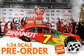 2026 Justin Allgaier 1:24 Brandt Nashville Race Win COLOR CHROME Diecast