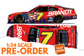2026 Justin Allgaier 1:24 Brandt Patriotic COLOR CHROME NASCAR Diecast