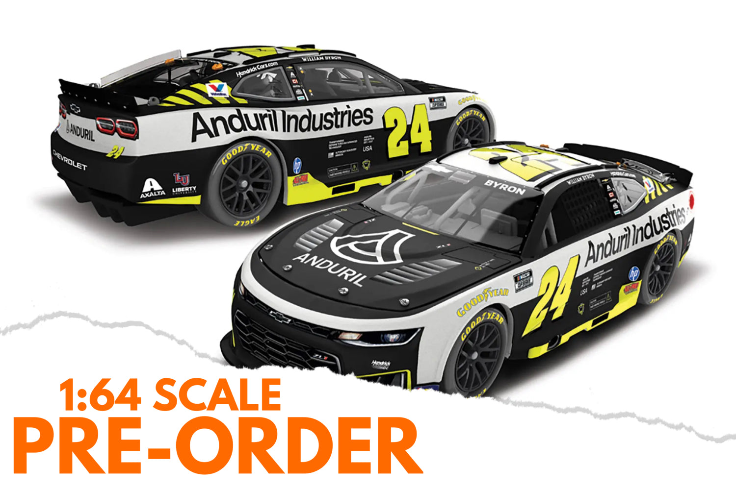 2026 William Byron 1:64 Anduril Industries Diecast