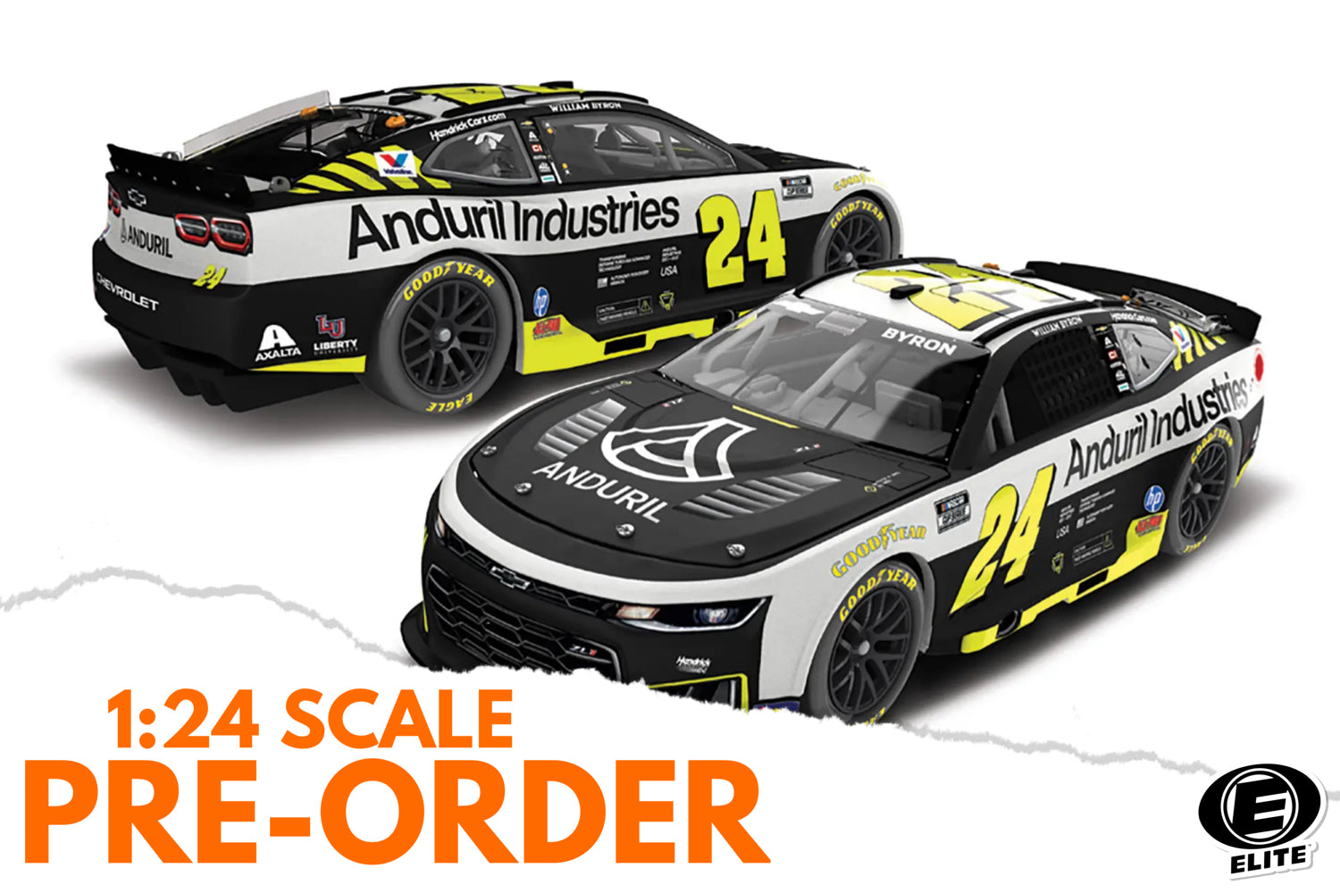 2026 William Byron 1:24 Anduril Industries ELITE Diecast