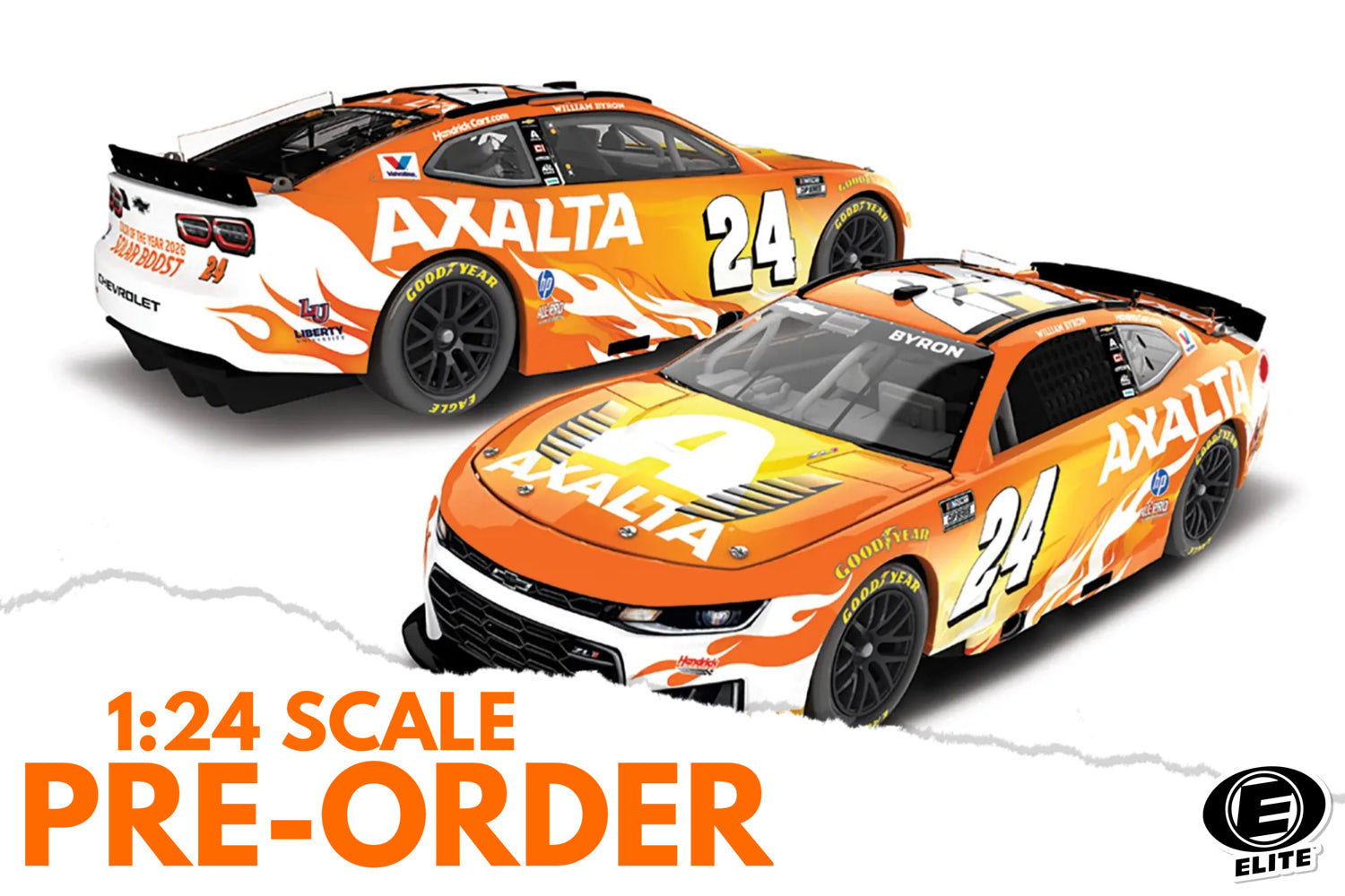 2026 William Byron 1:24 Axalta Color of the Year ELITE Diecast