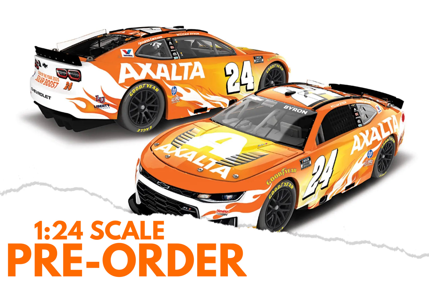 2026 William Byron 1:24 Axalta Color of the Year Diecast