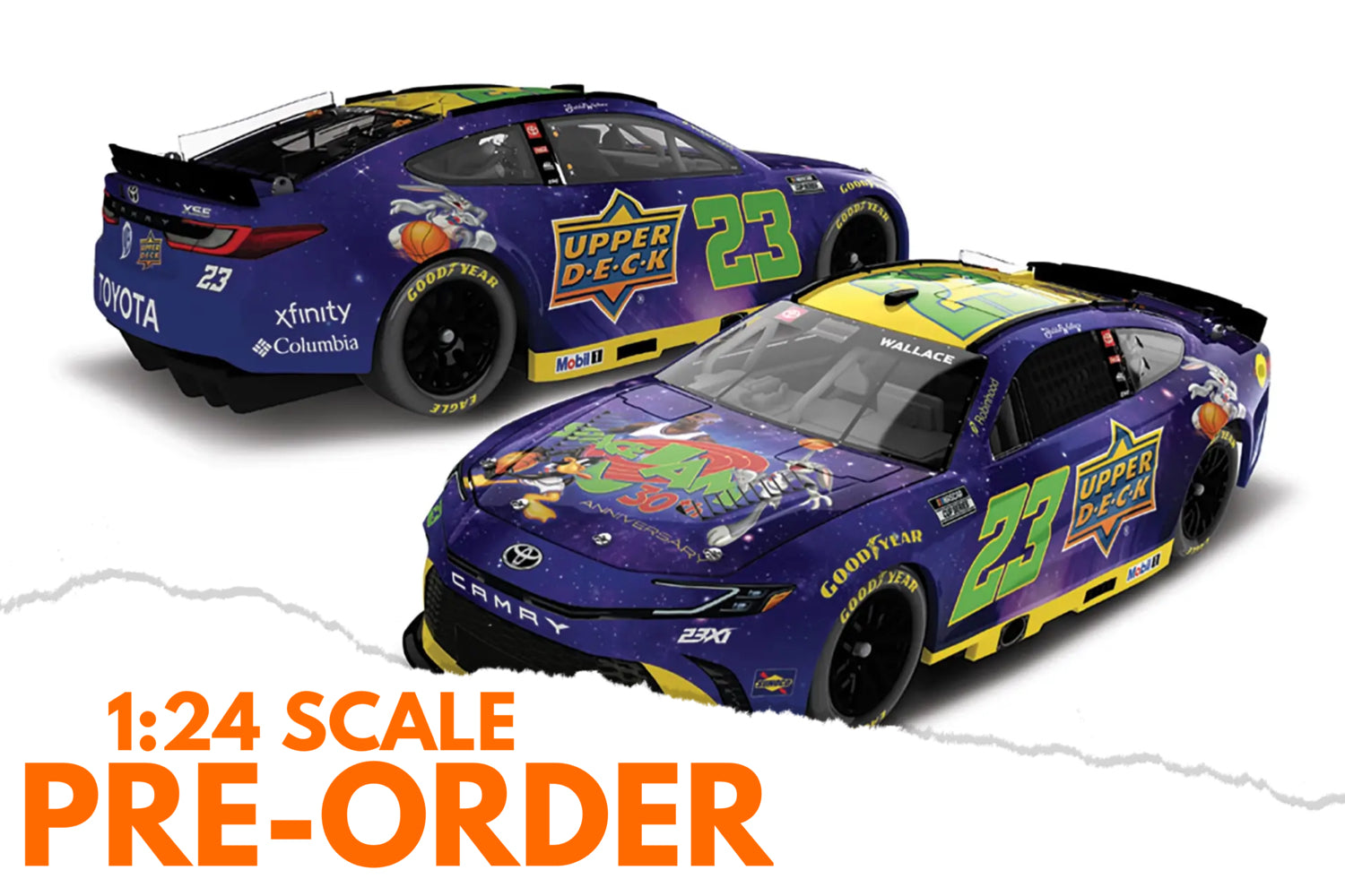 2026 Bubba Wallace 1:24 Upper Deck / Space Jam NASCAR Diecast