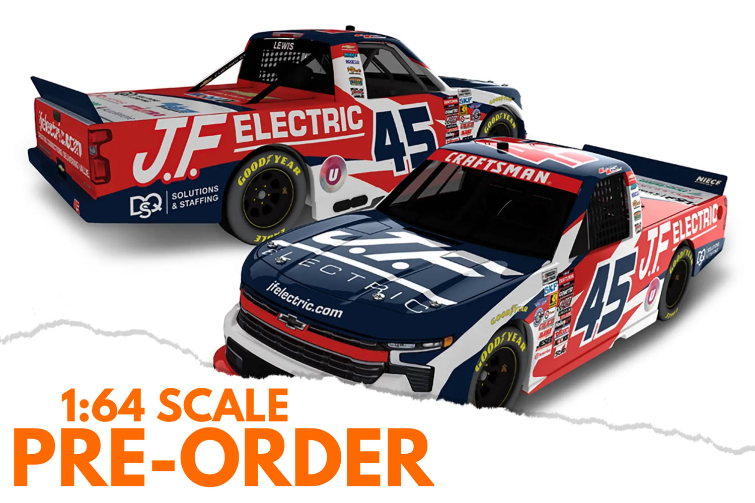 2026 Landen Lewis 1:64 J.F. Electric Diecast