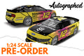 2026 Ryan Blaney 1:24 BodyArmor Flash I.V. Caffeine AUTOGRAPHED Diecast