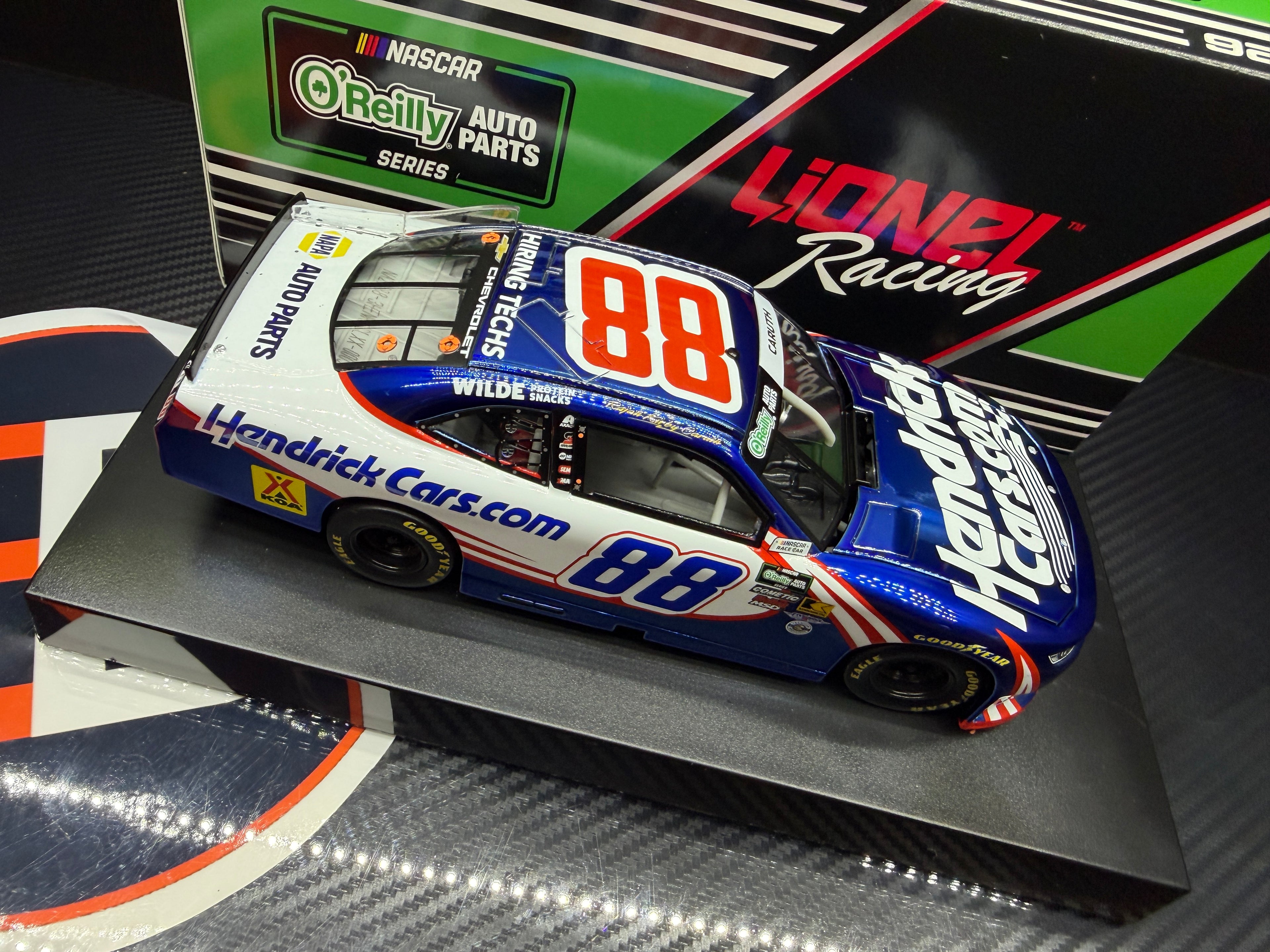 2026 Rajah Caruth 1:24 HendrickCars COLOR CHROME Diecast