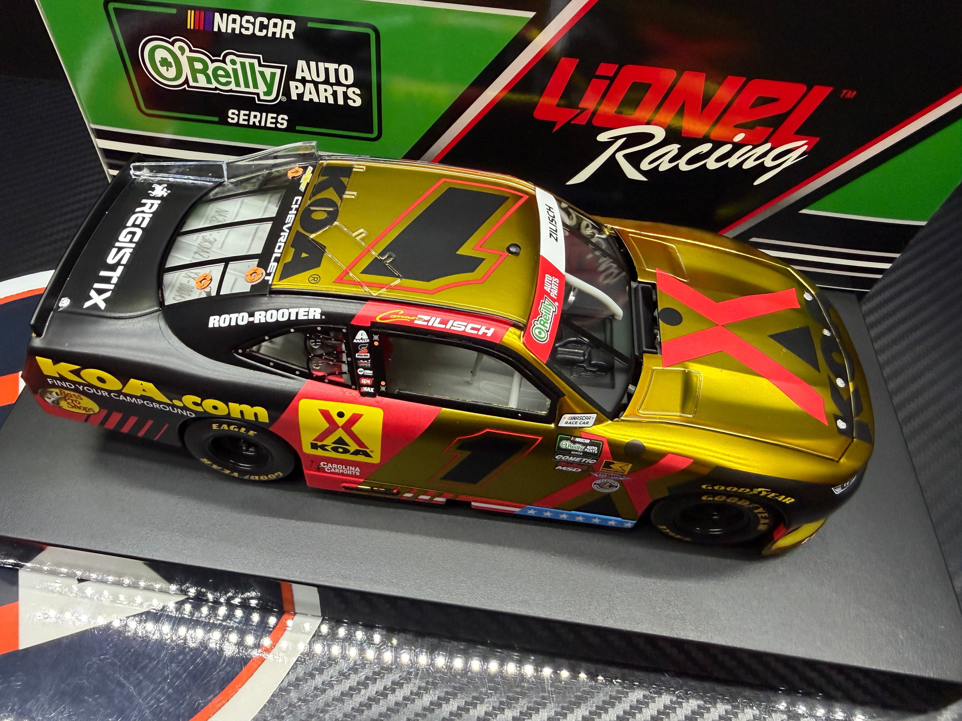2026 Connor Zilisch 1:24 KOA COLOR CHROME NASCAR Diecast
