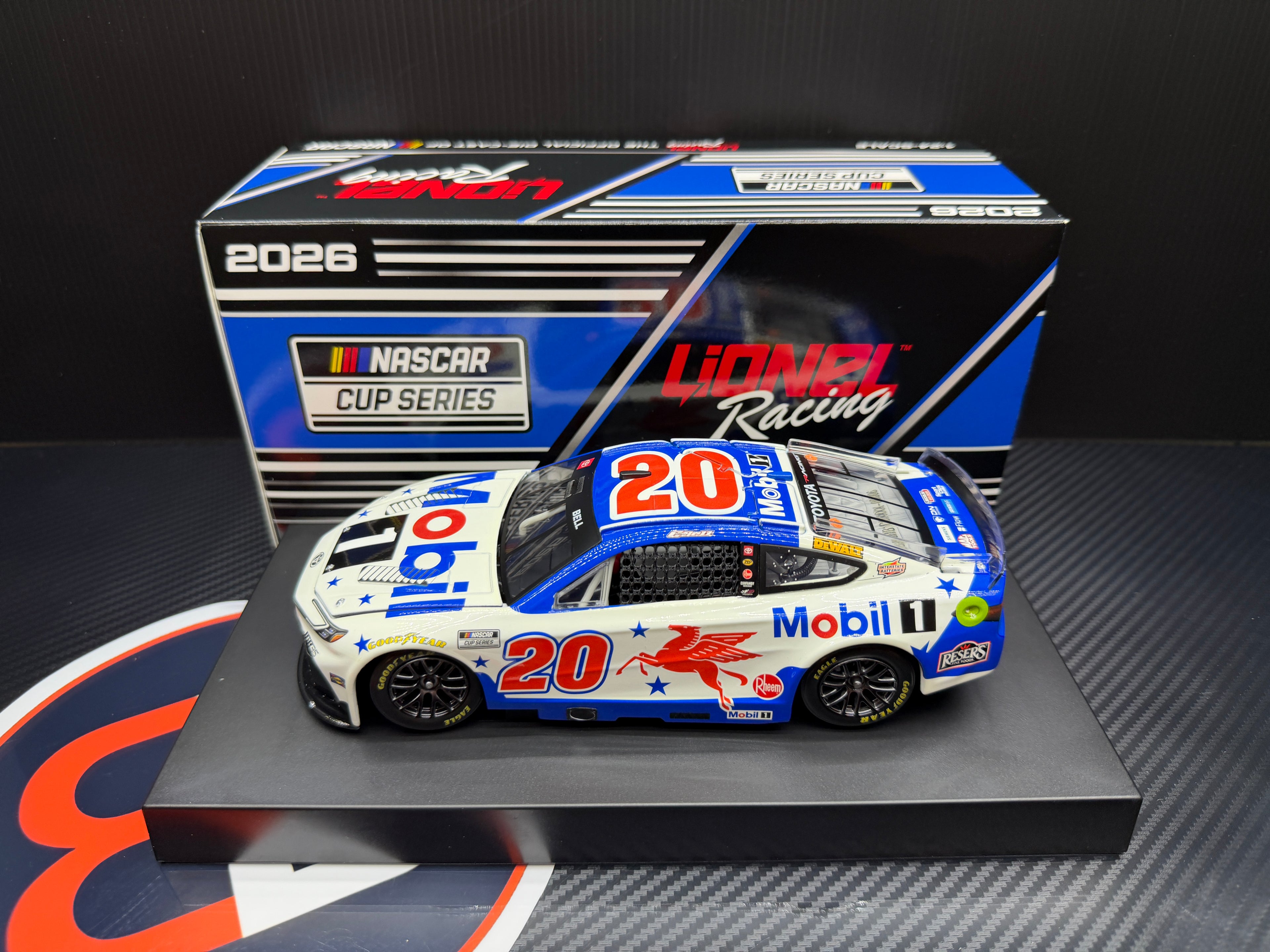 2026 Christopher Bell 1:24 Mobil 1 NASCAR Diecast