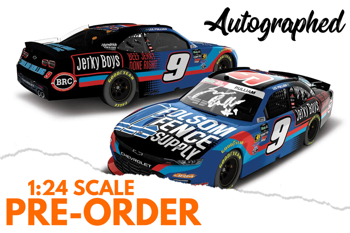 2026 Lee Pulliam 1:24 Folsom Fence Supply NASCAR AUTOGRAPHED Diecast