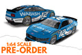 2026 Ryan Blaney 1:64 Wabash NASCAR Diecast