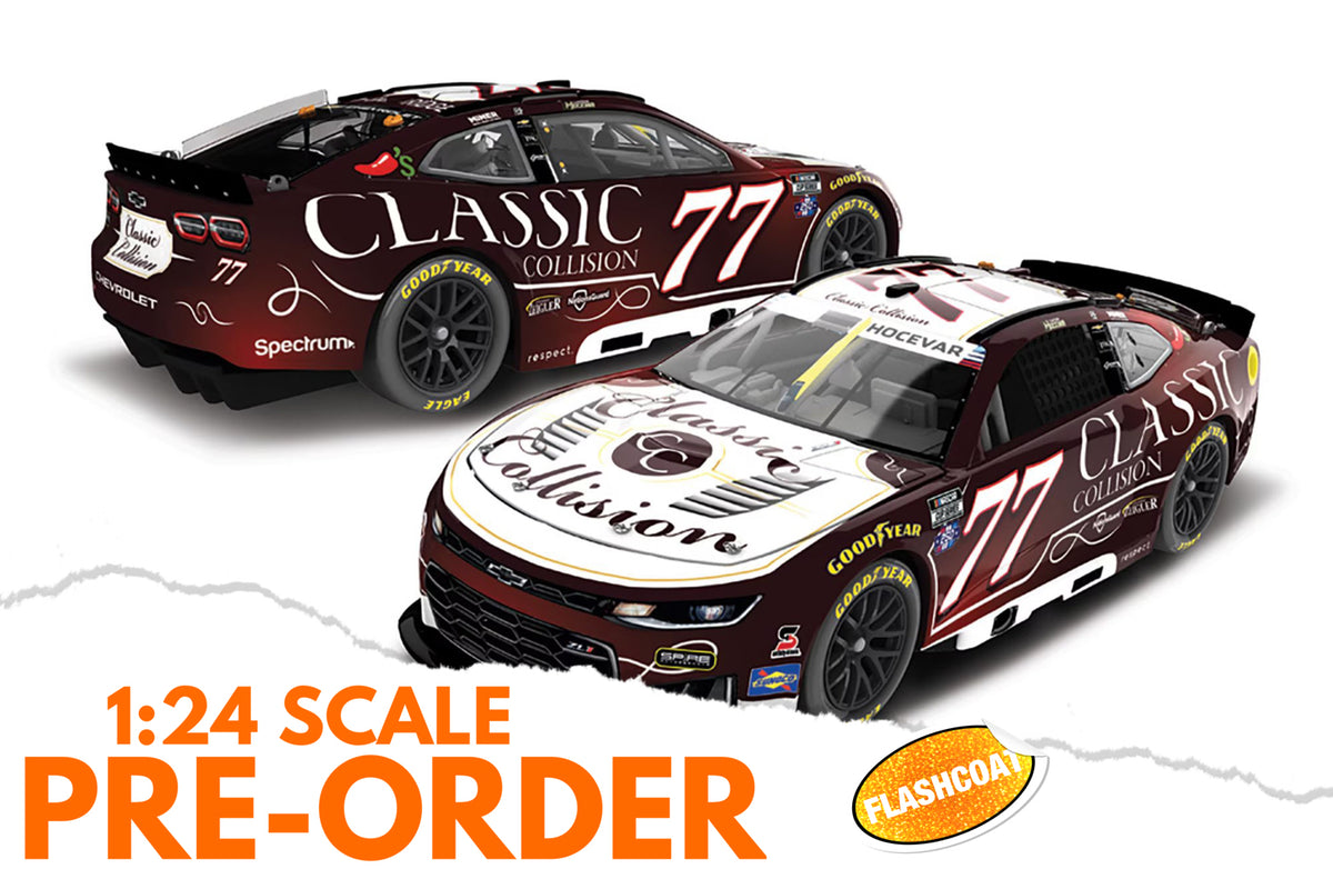 2026 Carson Hocevar 1:24 Classic Collision FLASHCOAT NASCAR Diecast