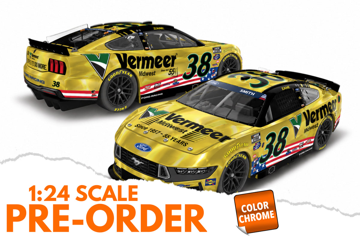 2026 Zane Smith 1:24 Vermeer Midwest COLOR CHROME NASCAR Diecast
