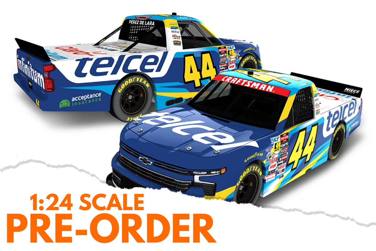 2026 Andres Perez de Lara 1:24 Telcel Diecast