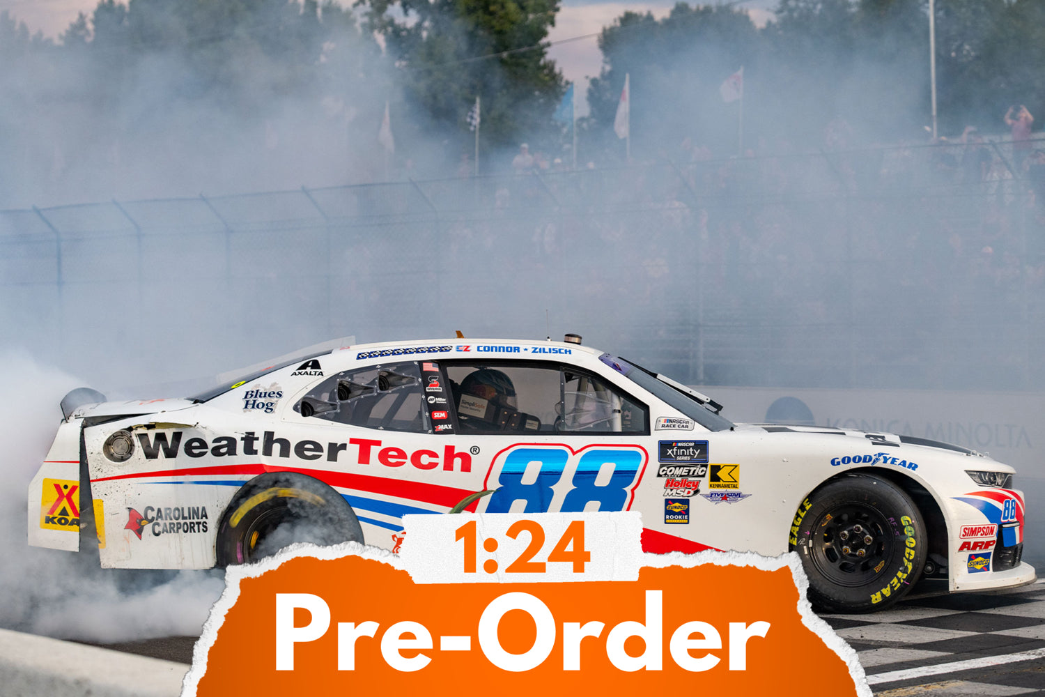 2025 Connor Zilisch 1:24 WeatherTech Portland Race Win Diecast