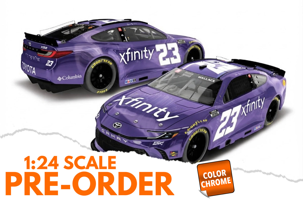 2026 Bubba Wallace 1:24 Xfinity COLOR CHROME NASCAR Diecast