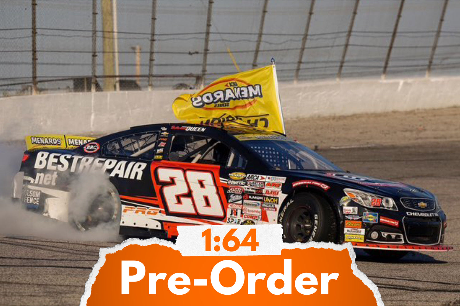 2025 Brendan "Butterbean" Queen 1:64 Best Repair Company Arca Champion Raced Version Diecast
