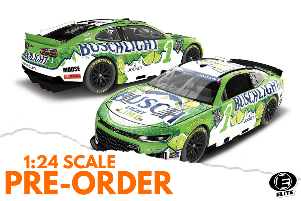 2026 Ross Chastain 1:24 Busch Light Lime ELITE NASCAR Diecast