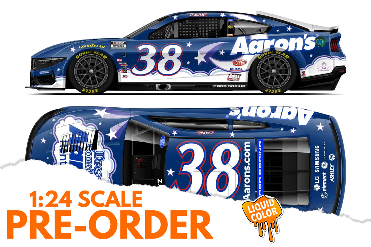 2026 Zane Smith 1:24 Aaron's Dream Machine LIQUID COLOR NASCAR Diecast