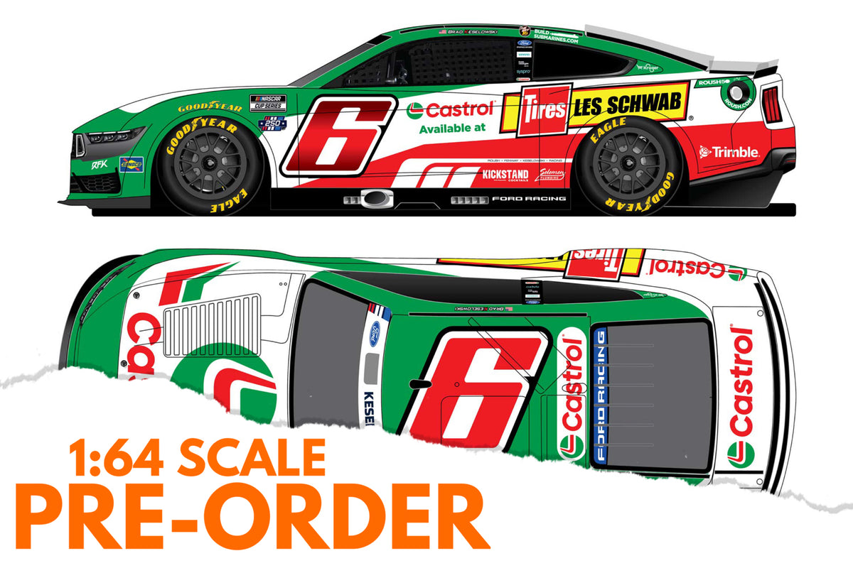 2026 Brad Keselowski 1:64 Castrol / Les Schwab Tire Centers Diecast
