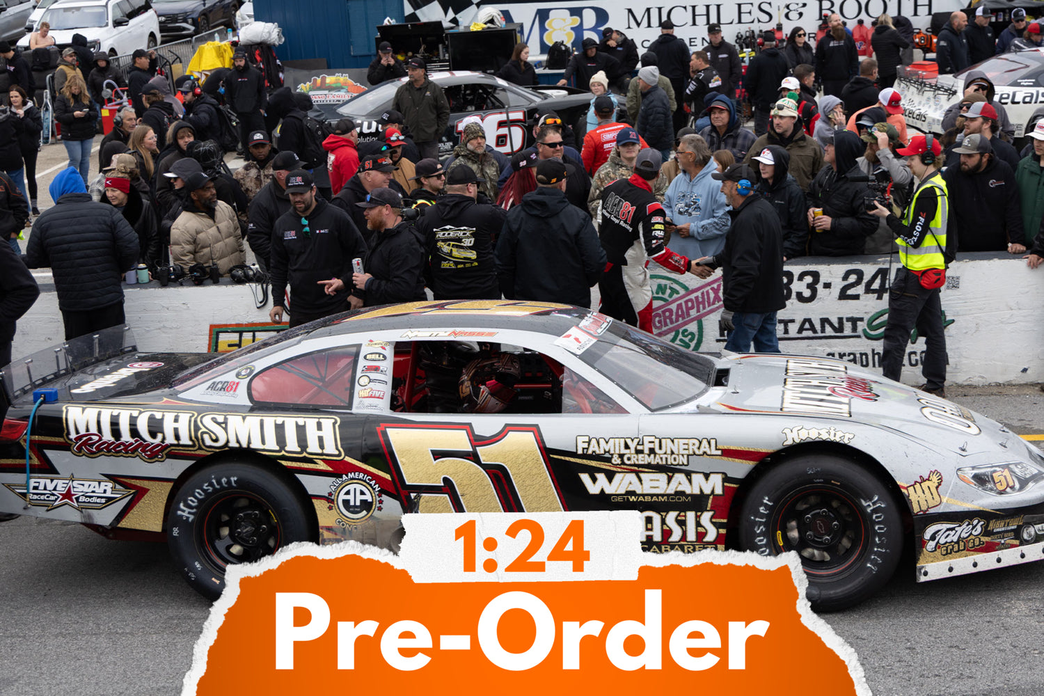 2025 Stephen Nasse 1:24 Mitch Smith Racing Snowball Derby Race Win Diecast
