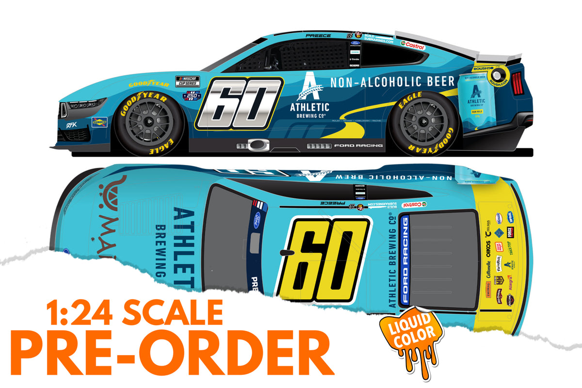 2026 Ryan Preece 1:24 Mariano's / Authentic Brewing Co. LIQUID COLOR Diecast