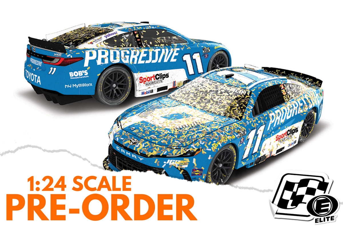 2026 Denny Hamlin 1:24 Progressive Nashville Race Win ELITE Diecast