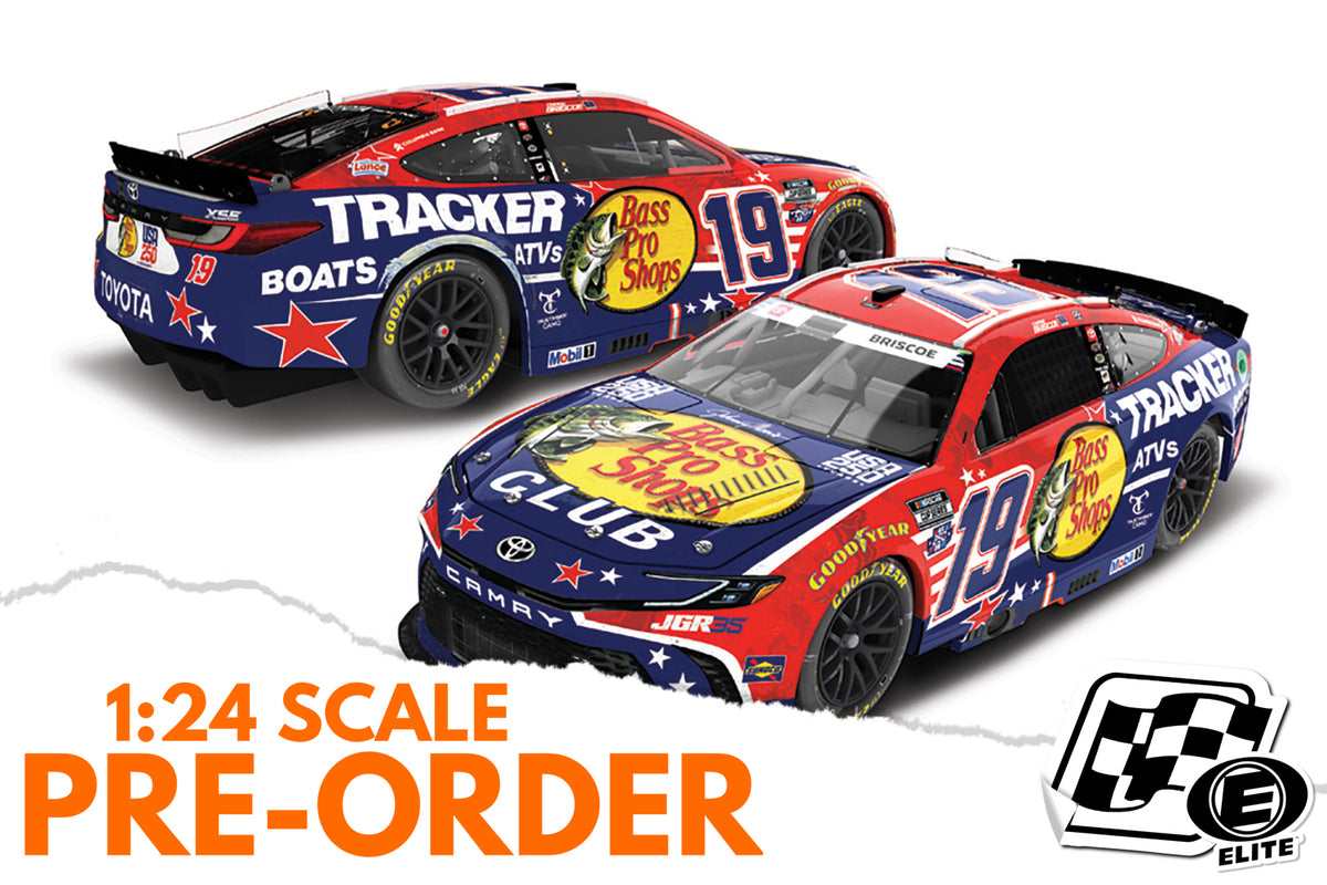 2026 Chase Briscoe 1:24 Bass Pro Shops Salutes Chicagoland Race Win ELITE Diecast