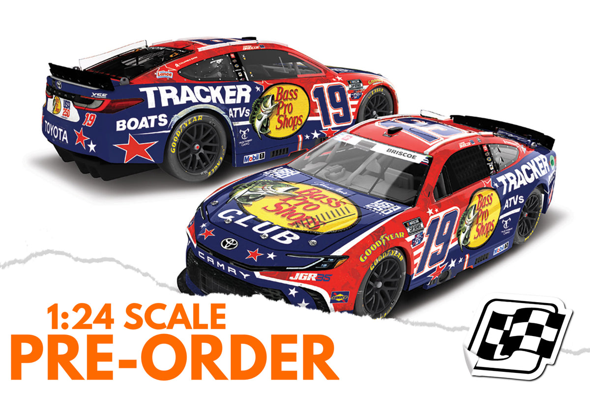 2026 Chase Briscoe 1:24 Bass Pro Shops Salutes Chicagoland Race Win Diecast