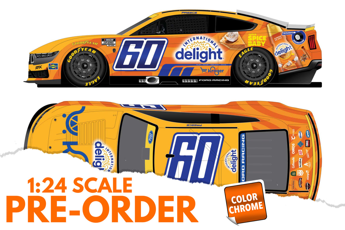 2026 Ryan Preece 1:24 Kroger / International Delight Pumpkin Spice COLOR CHROME Diecast