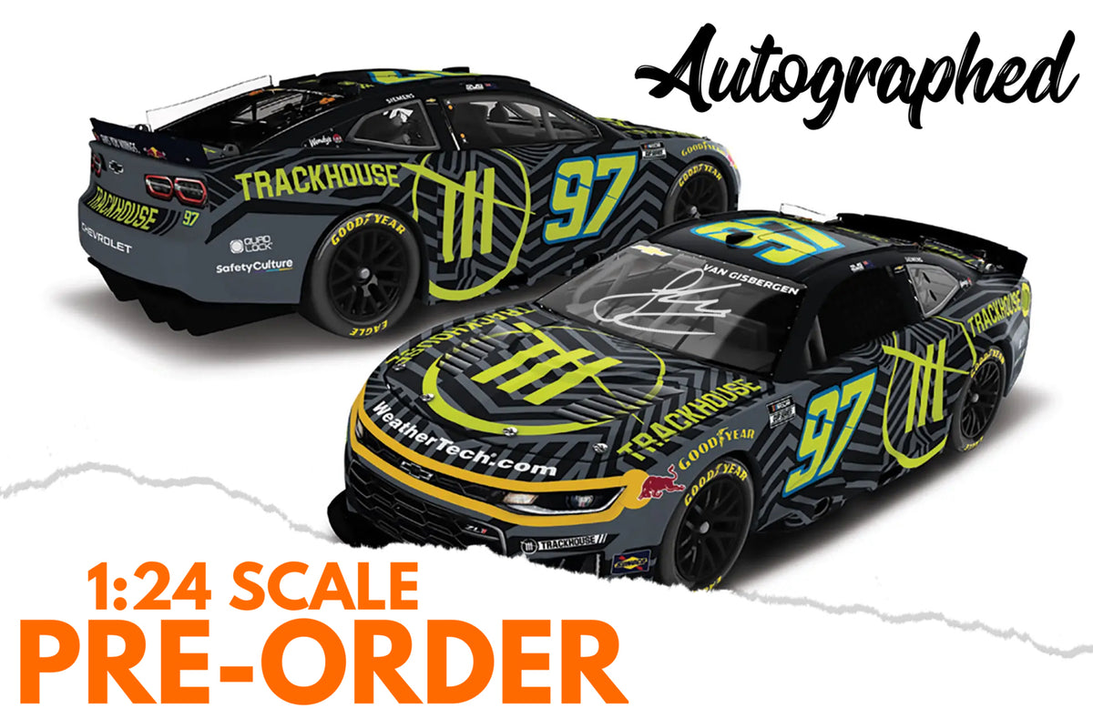 2026 Shane van Gisbergen 1:24 Trackhouse AUTOGRAPHED NASCAR Diecast