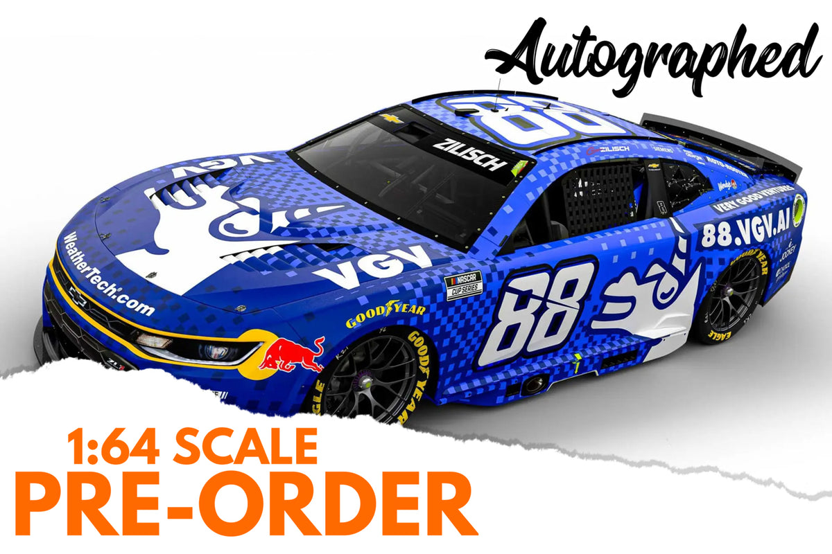 2026 Connor Zilisch 1:24 VGV.AI AUTOGRAPHED NASCAR Diecast