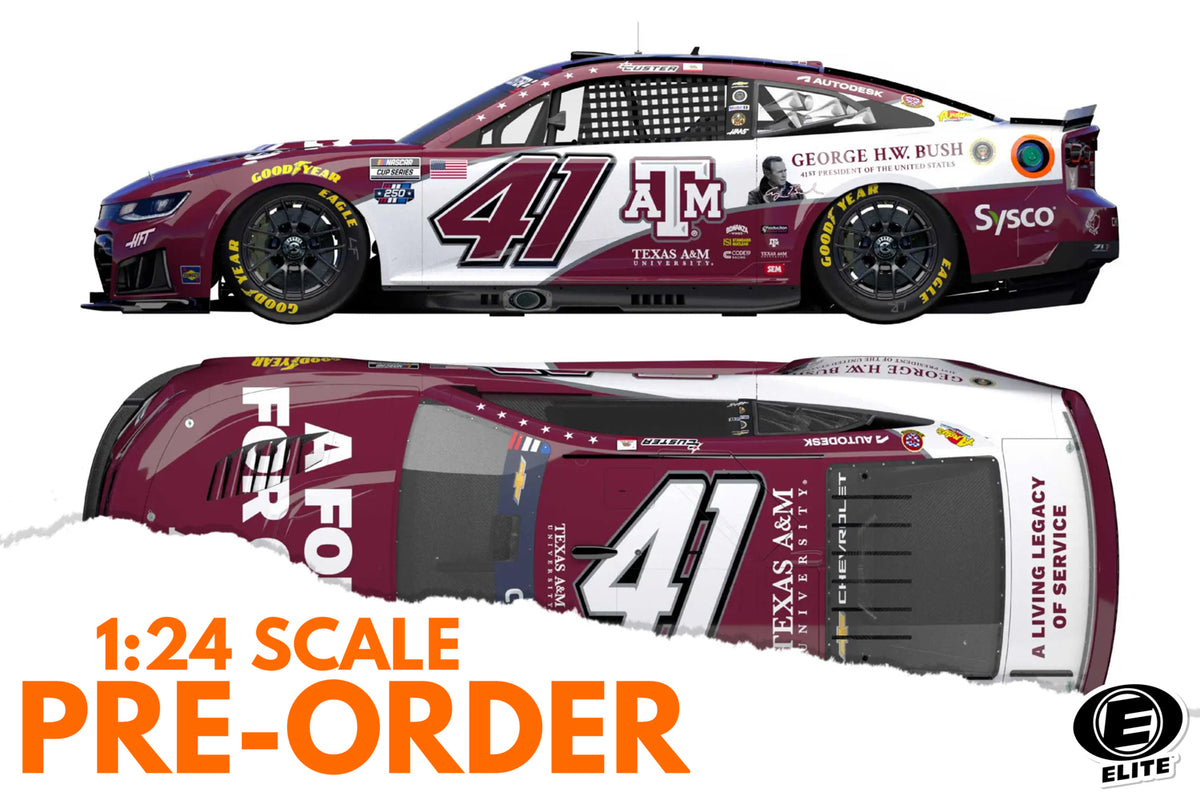 2026 Cole Custer 1:24 Texas A&M ELITE NASCAR Diecast