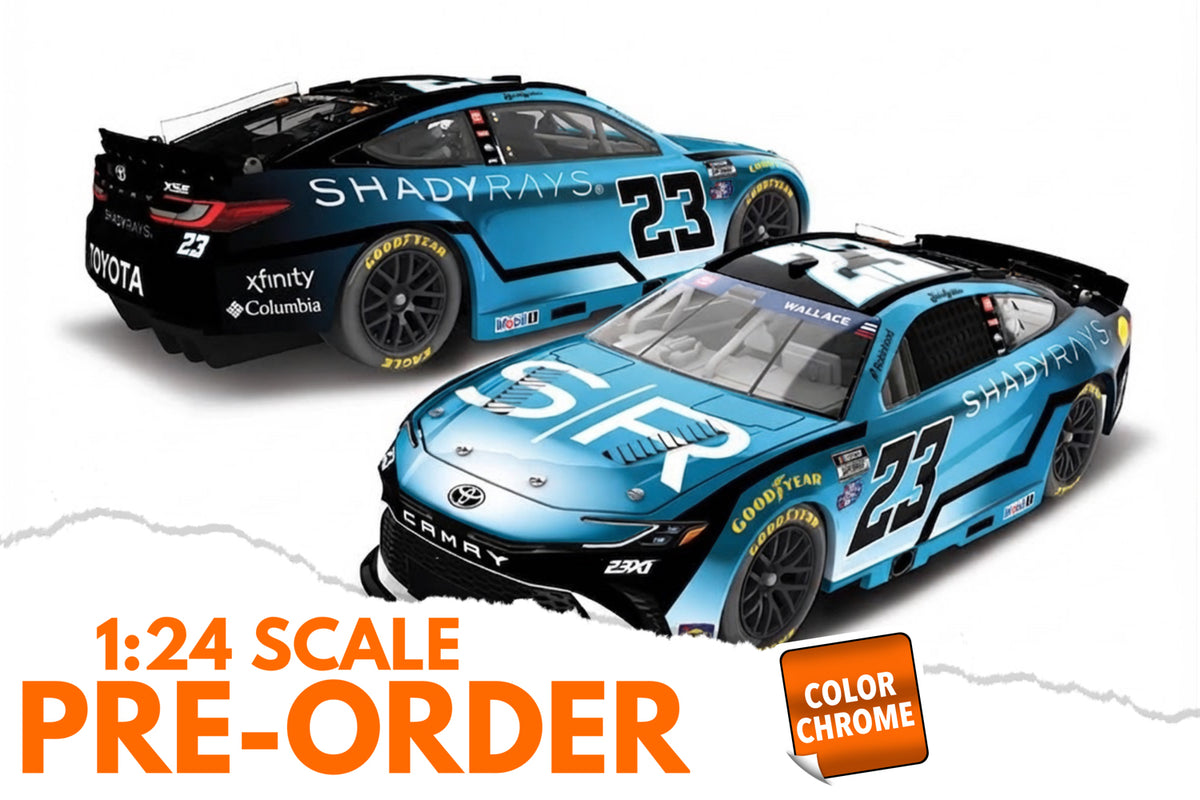 2026 Bubba Wallace 1:24 Shady Rays COLOR CHROME NASCAR Diecast