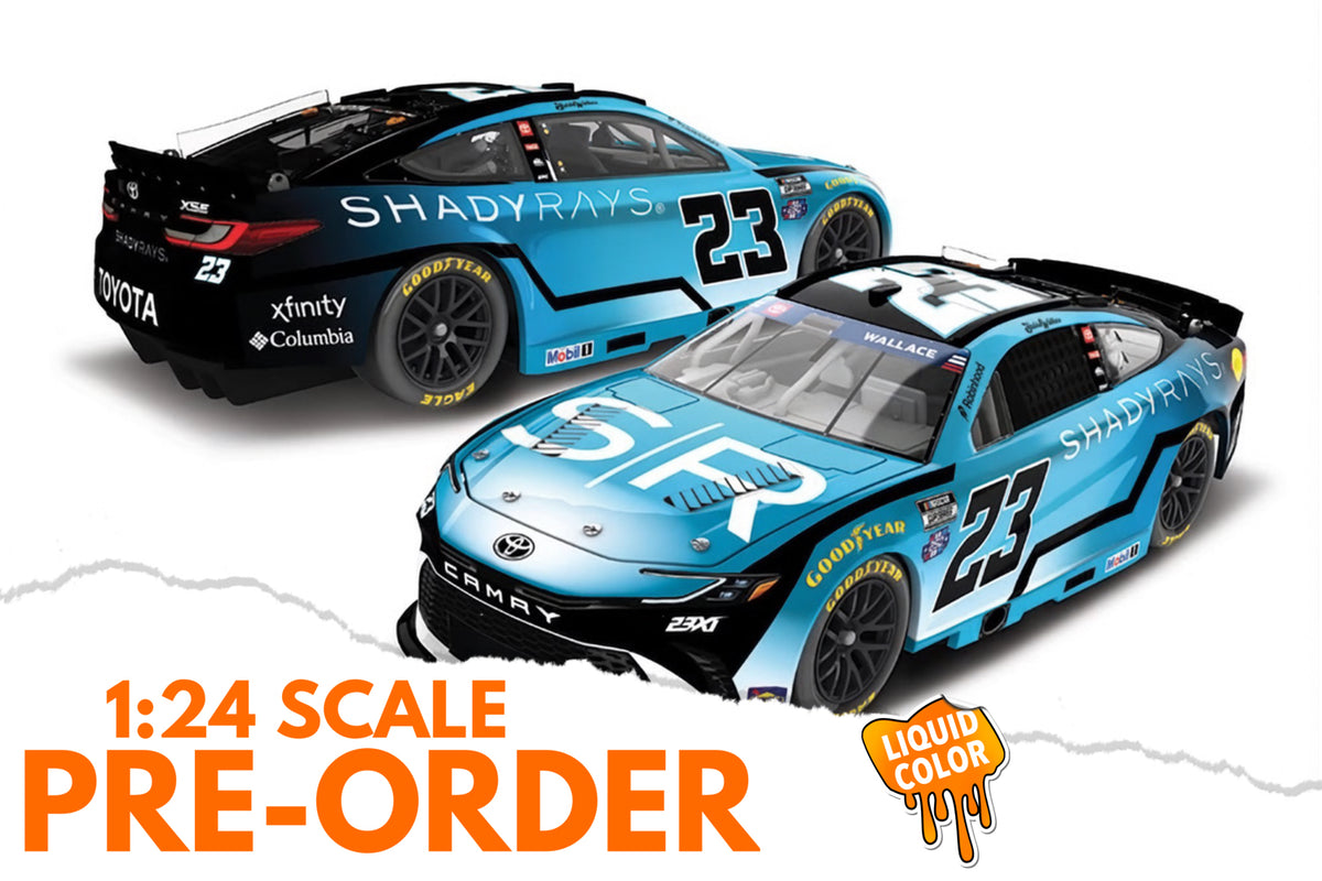 2026 Bubba Wallace 1:24 Shady Rays LIQUID COLOR NASCAR Diecast