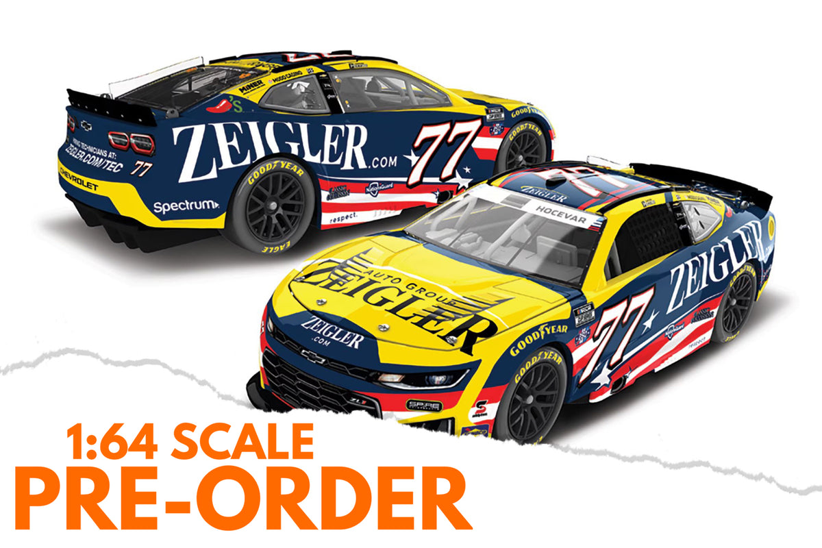 2026 Carson Hocevar 1:64 Zeigler Patriotic NASCAR Diecast