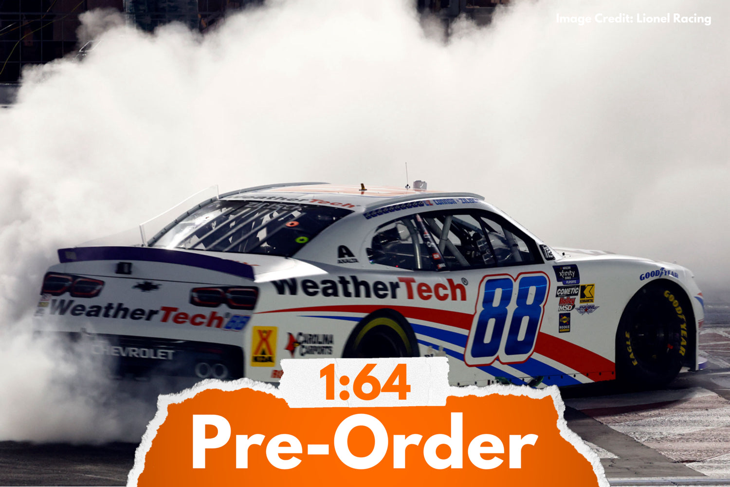 2025 Connor Zilisch 1:64 WeatherTech Charlotte Roval Race Win Diecast
