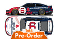 2025 Brad Keselowski 1:64 Red Sox / BuildSubmarines.com Diecast