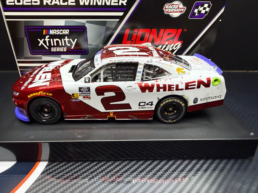 2025 Jesse Love 1:24 Whelen Phoenix Raced Version COLOR CHROME Diecast