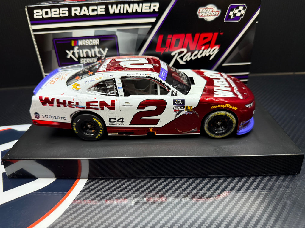 2025 Jesse Love 1:24 Whelen Phoenix Raced Version COLOR CHROME Diecast